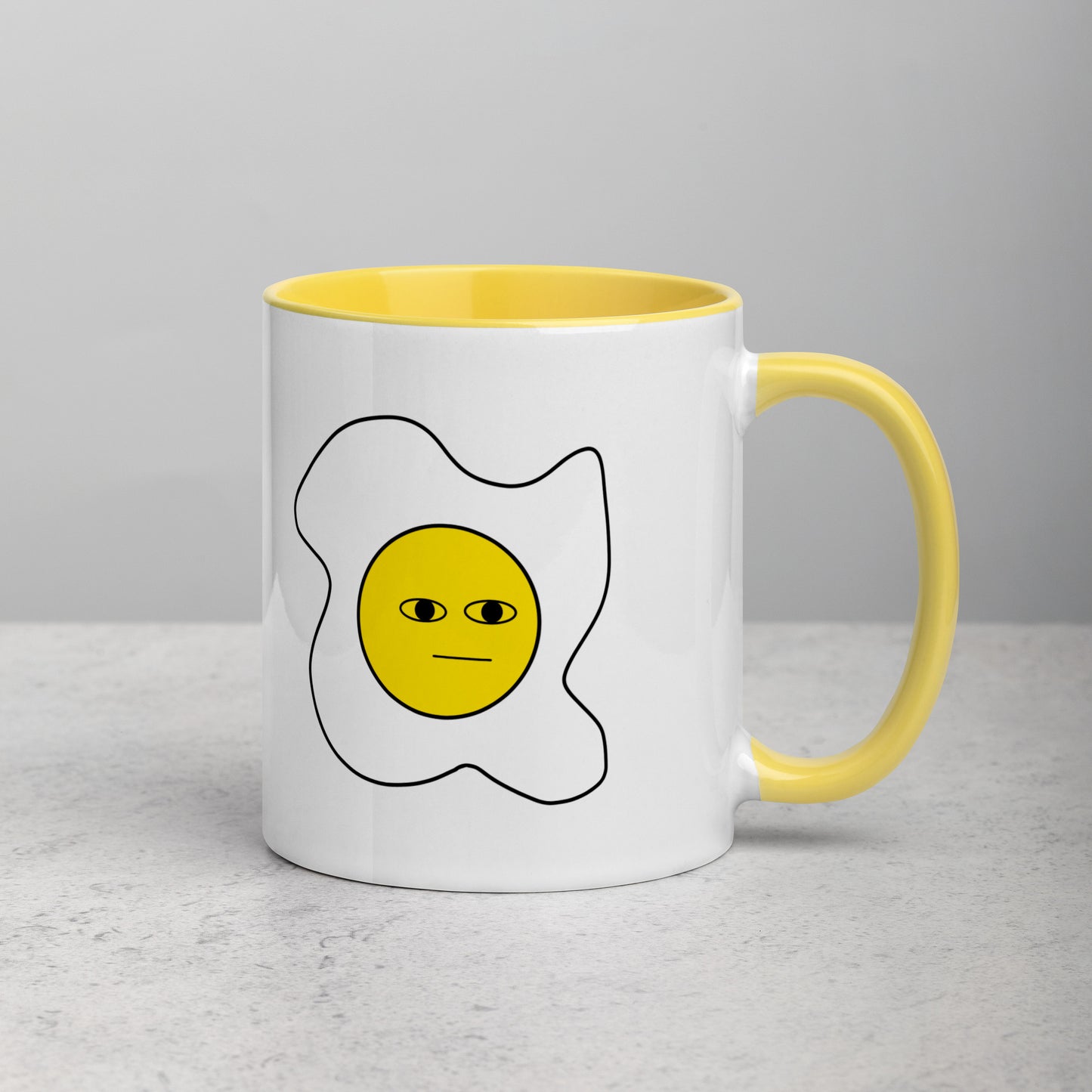 Gary the Egg Mug with Color Inside