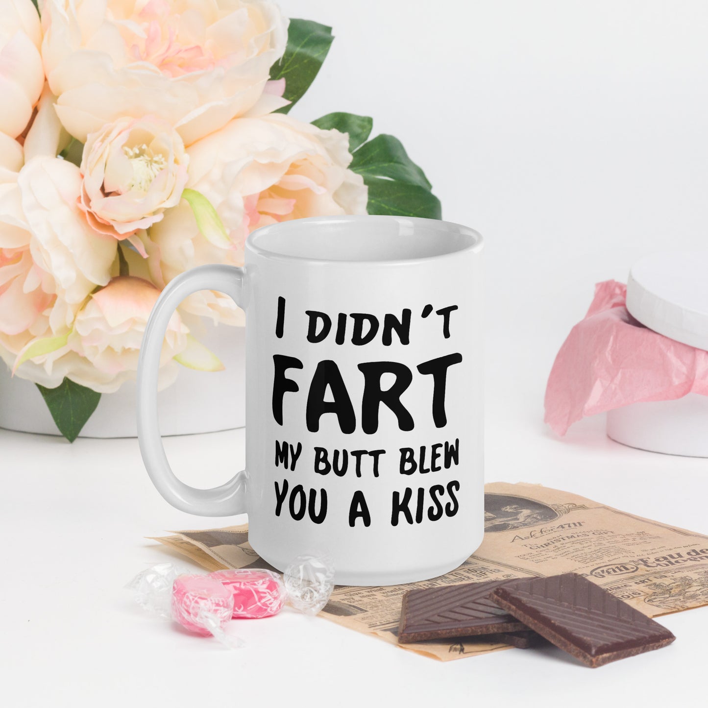 I Didn't Fart - White Glossy Mug