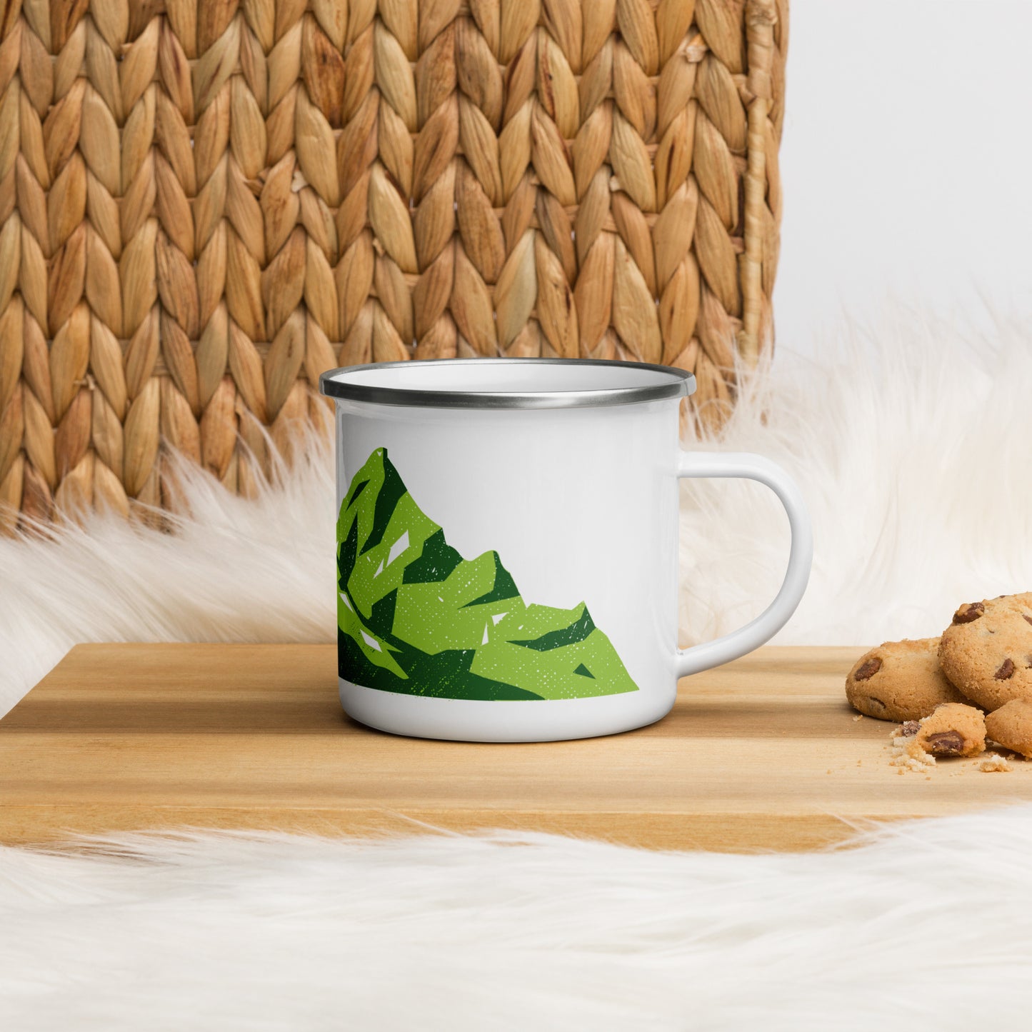 Queen of the Camper - Enamel Mug