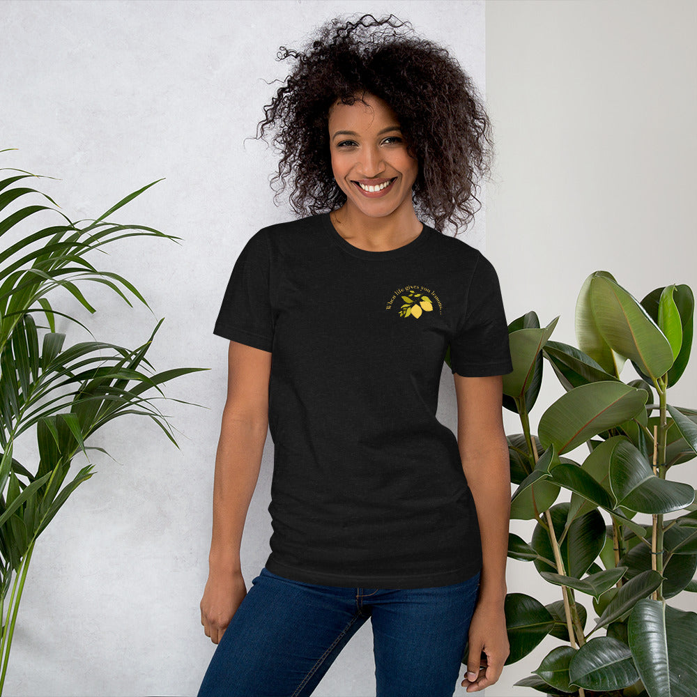 Lemons Unisex T-Shirt (Bella + Canvas)