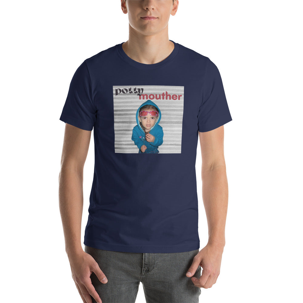 potty mouther Unisex T-shirt (Bella + Canvas)