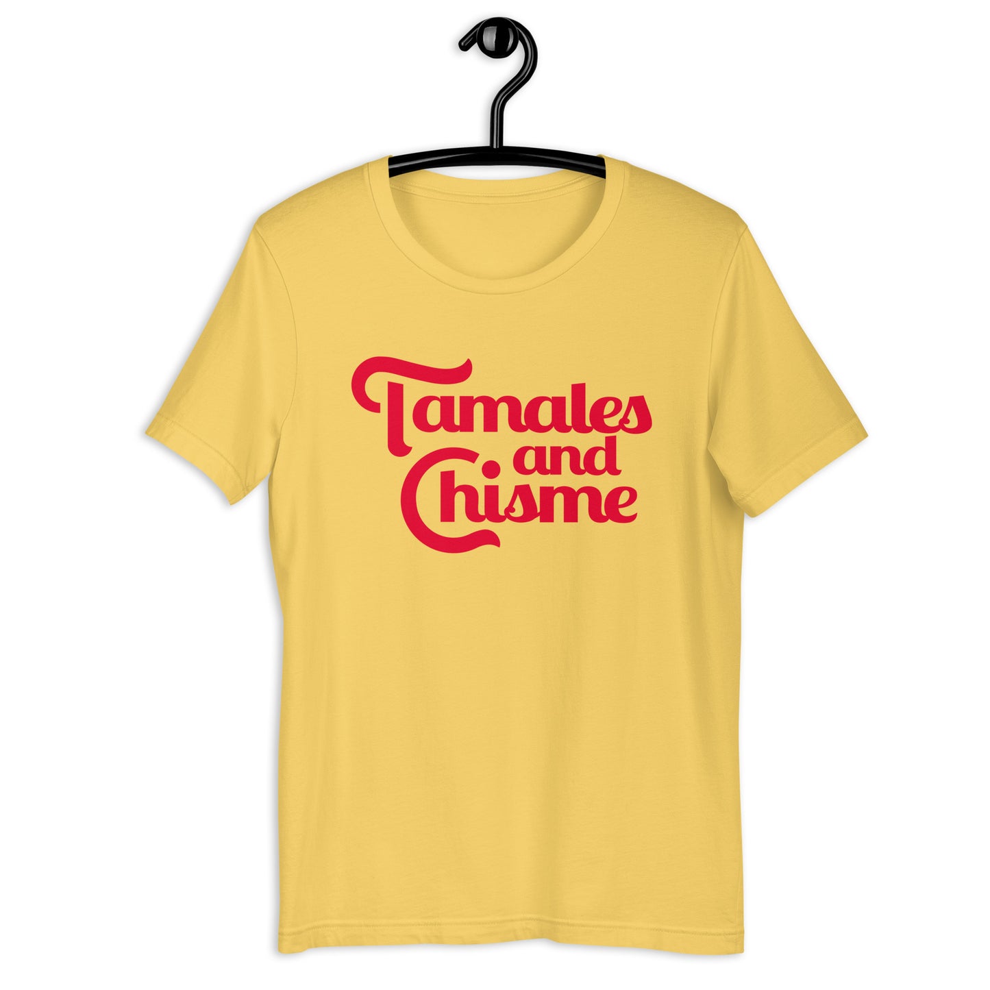 Tamales and Chisme Unisex T-Shirt (Bella + Canvas)