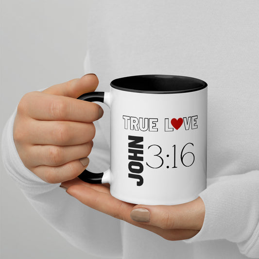 True Love - Mug with Color Inside