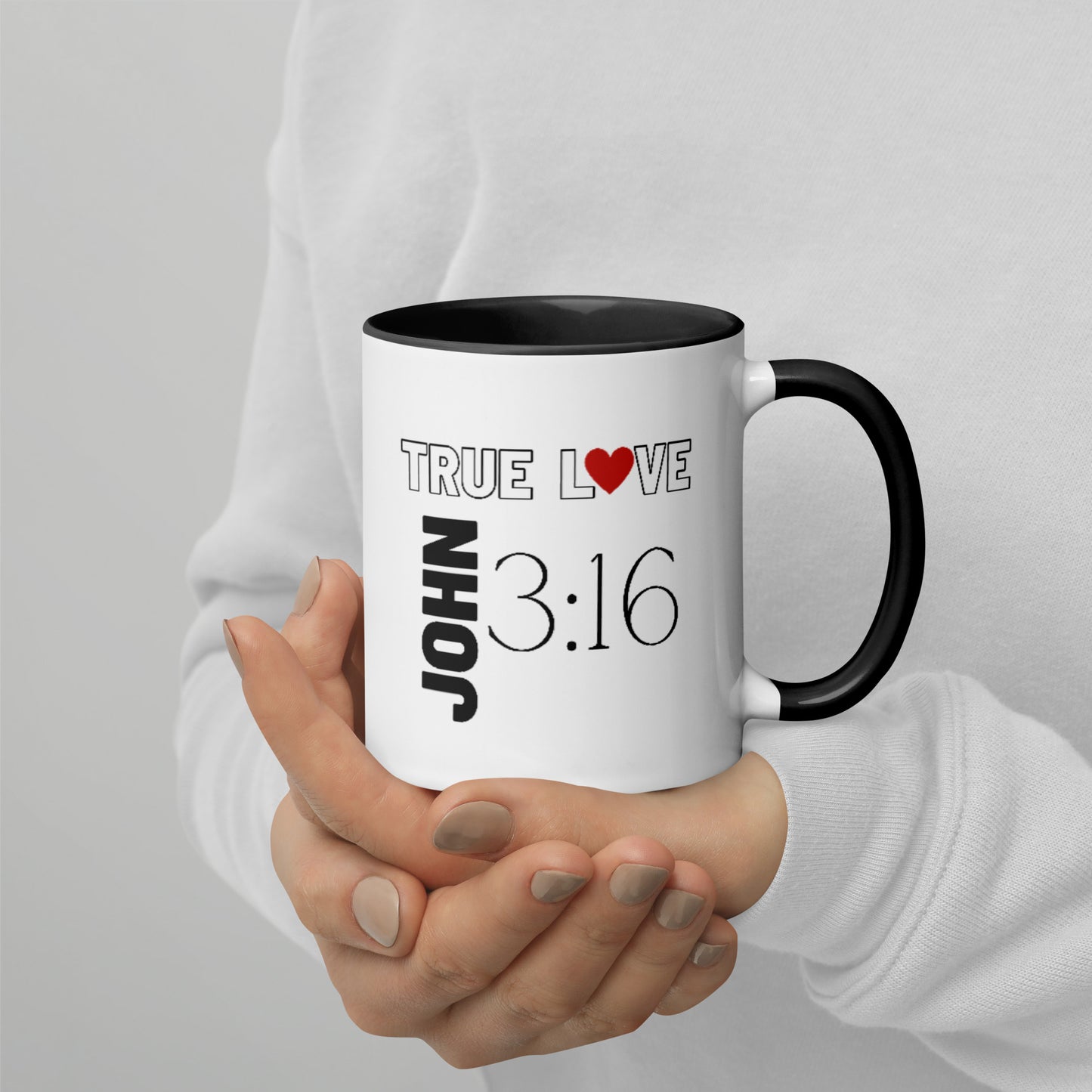 True Love - Mug with Color Inside