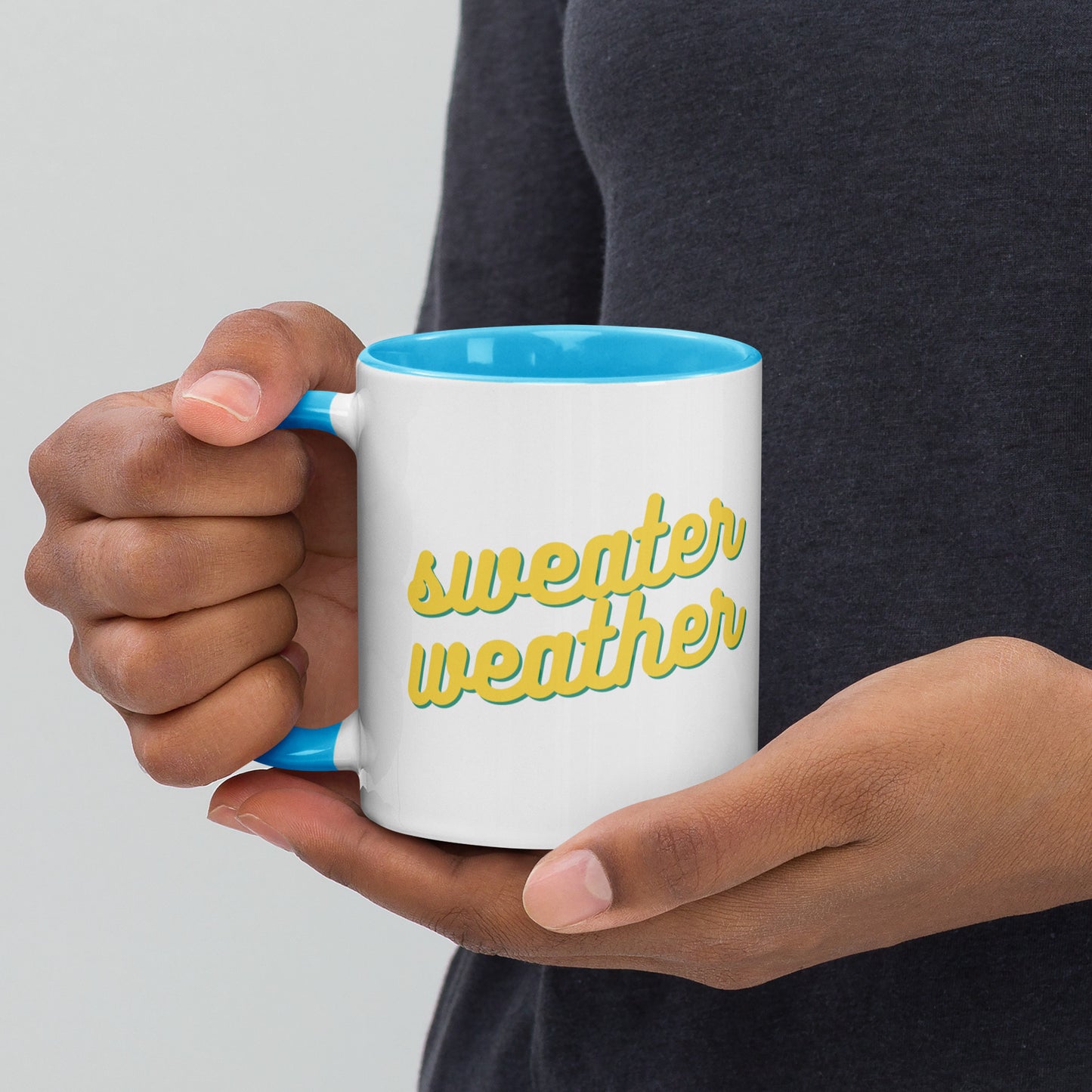 Sweater Weather - Mug with Color Inside