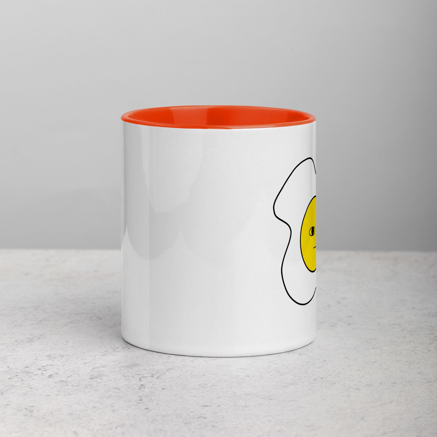 Gary the Egg Mug with Color Inside