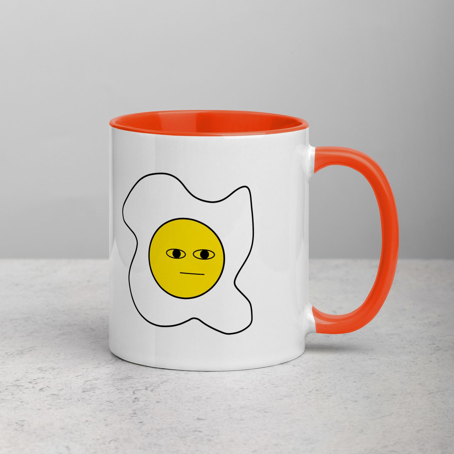 Gary the Egg Mug with Color Inside