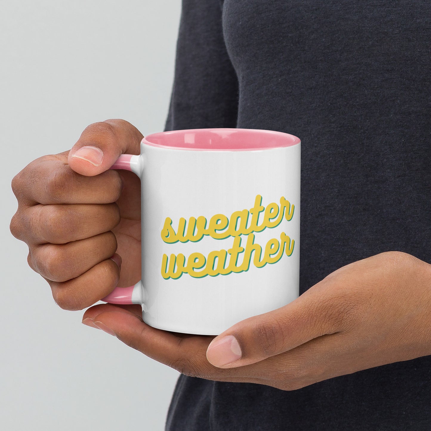 Sweater Weather - Mug with Color Inside