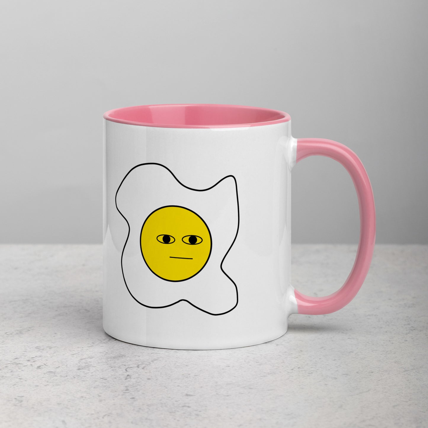 Gary the Egg Mug with Color Inside