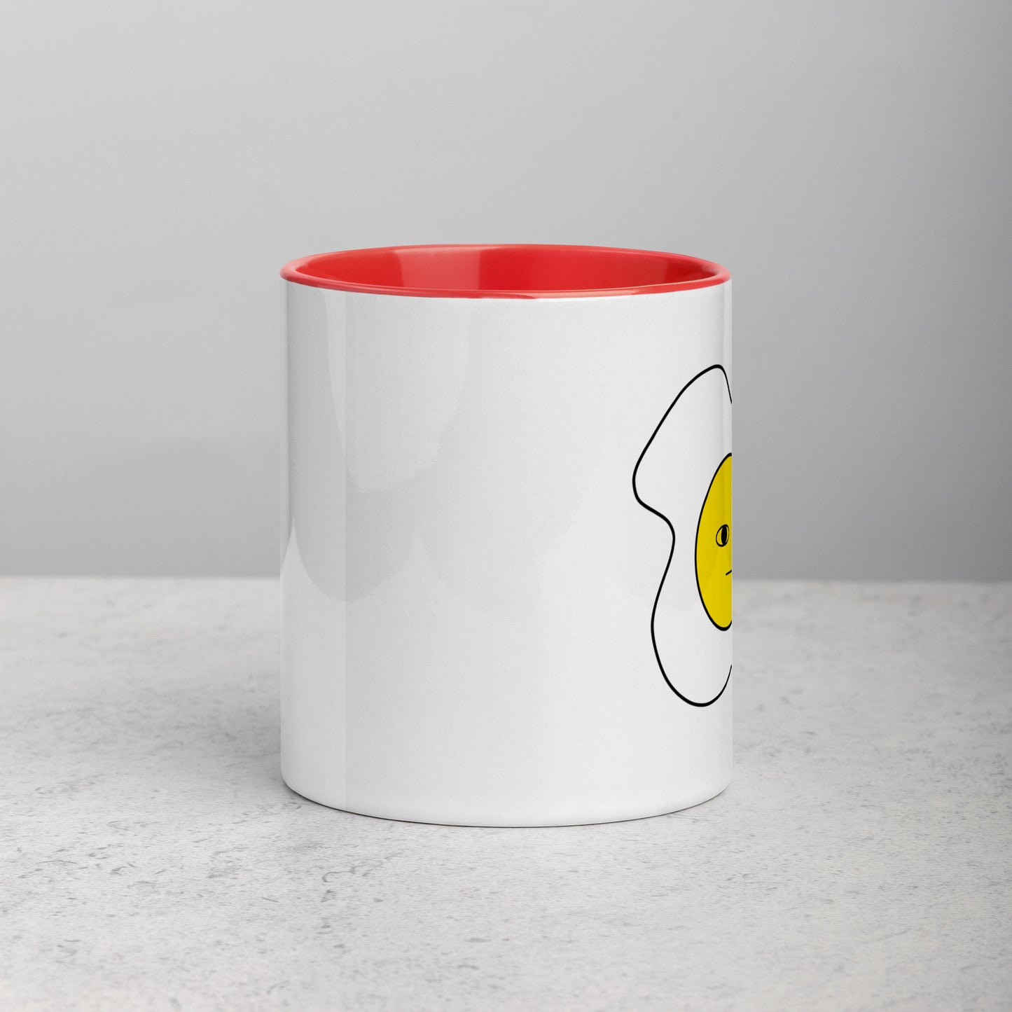 Gary the Egg Mug with Color Inside
