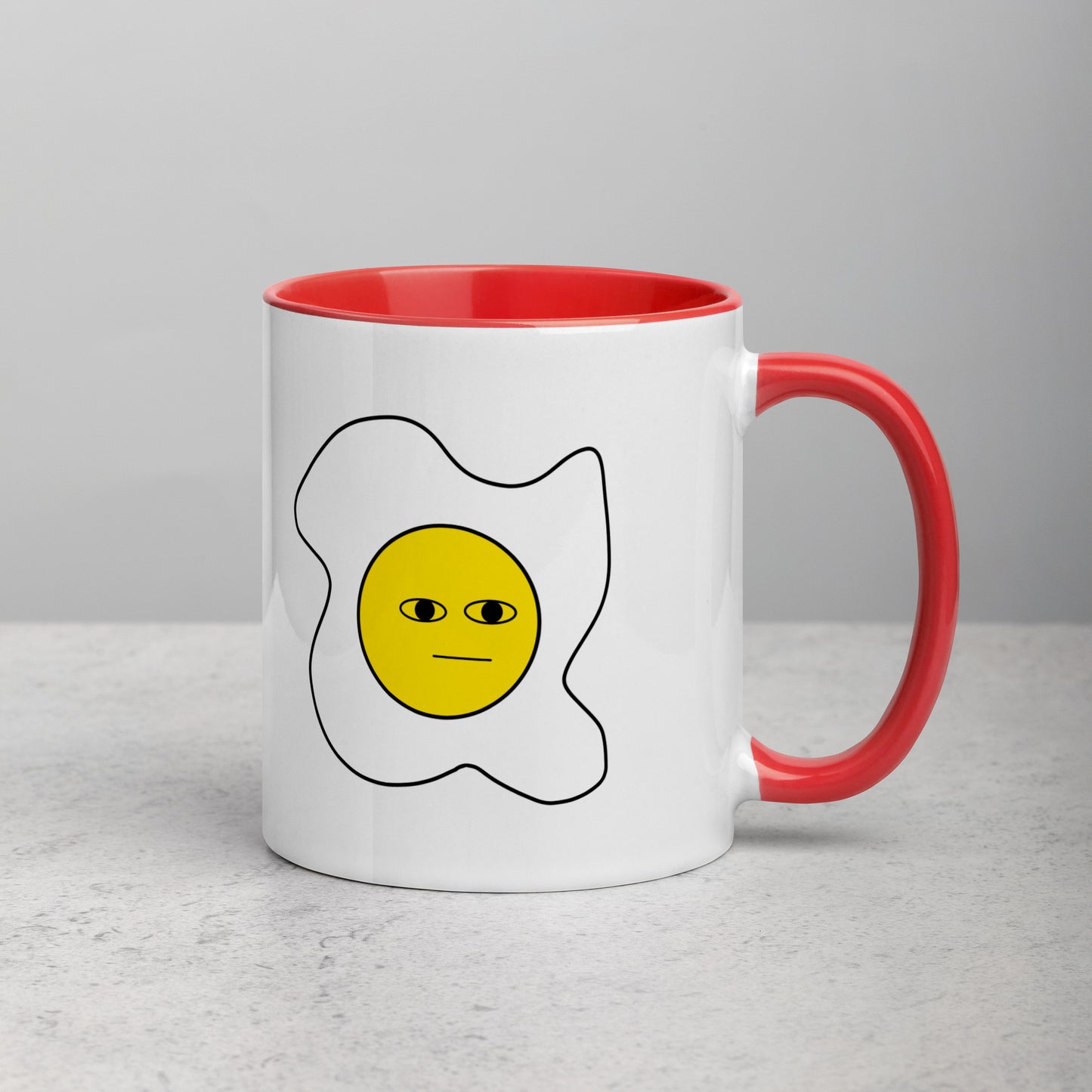 Gary the Egg Mug with Color Inside