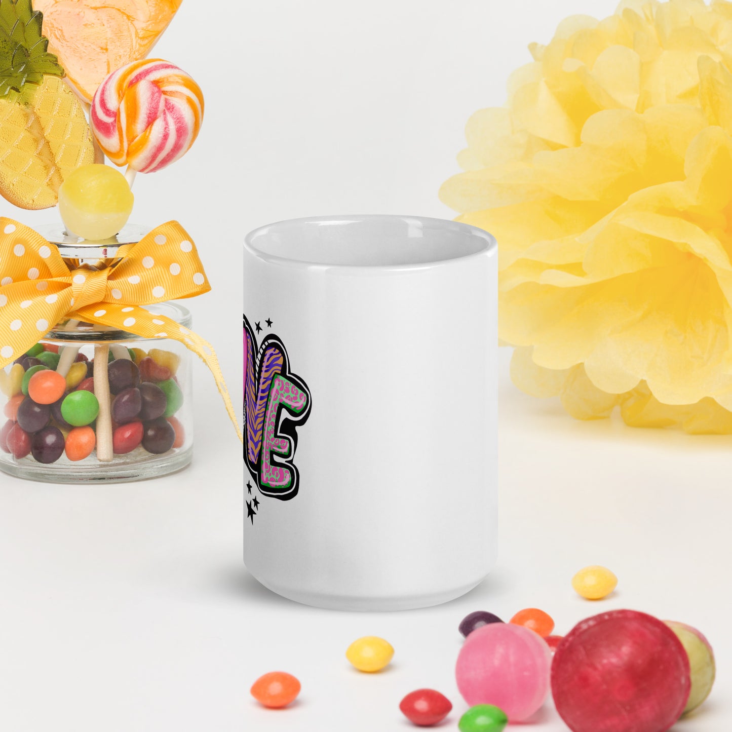 Love - White Glossy Mug