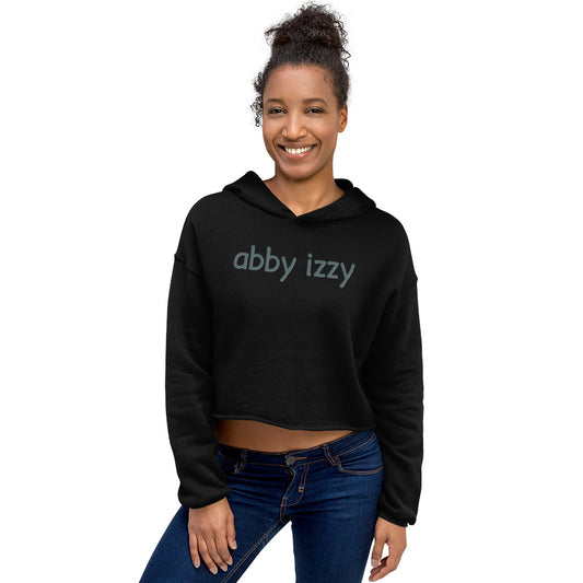 abby izzy - Crop Hoodie (Bella + Canvas)