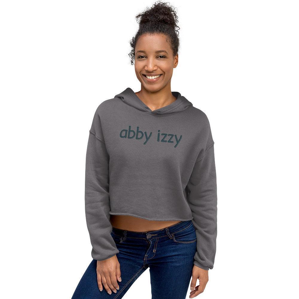 abby izzy - Crop Hoodie (Bella + Canvas)