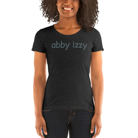 abby izzy - Ladies' Short Sleeve T-Shirt (Bella + Canvas)