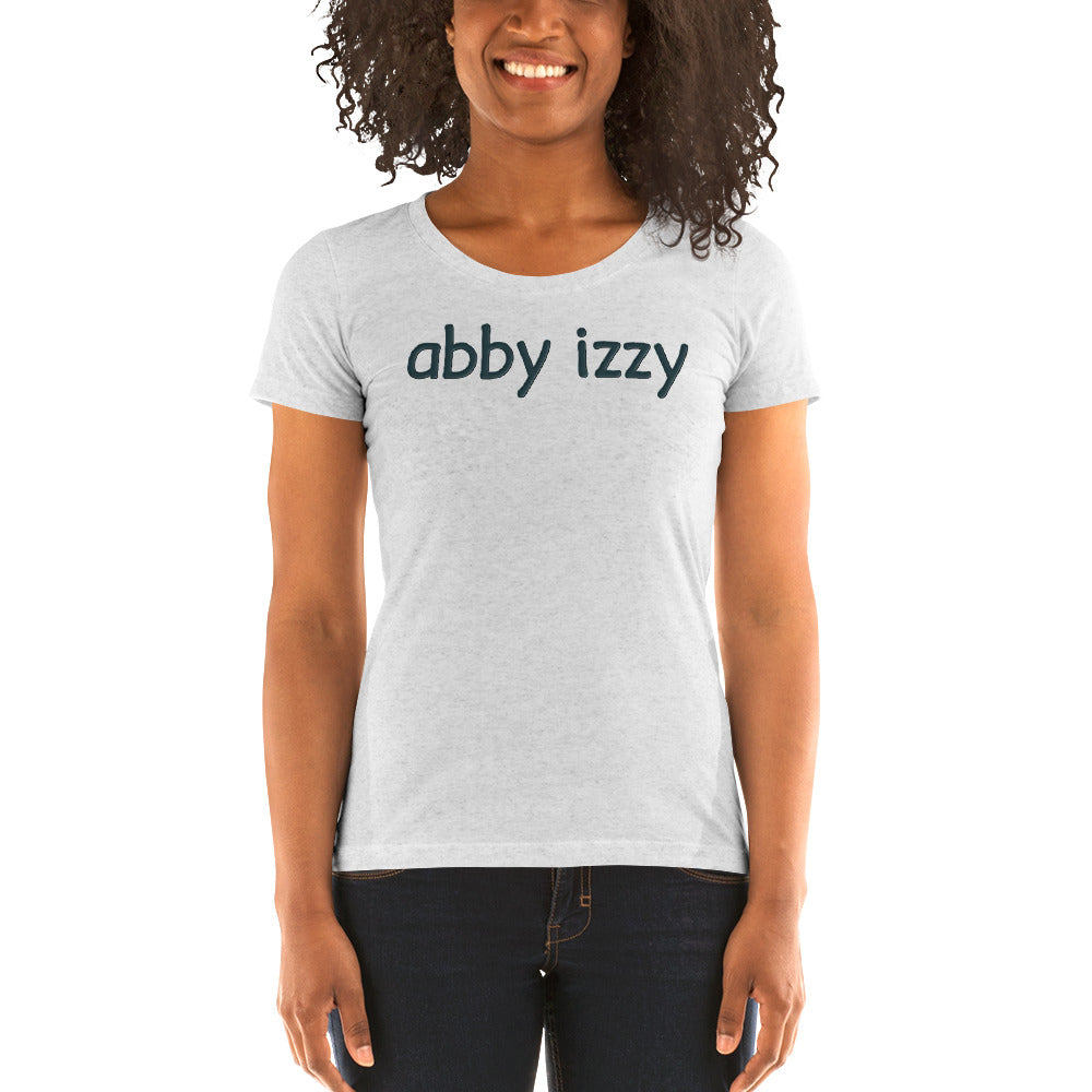 abby izzy - Ladies' Short Sleeve T-Shirt (Bella + Canvas)